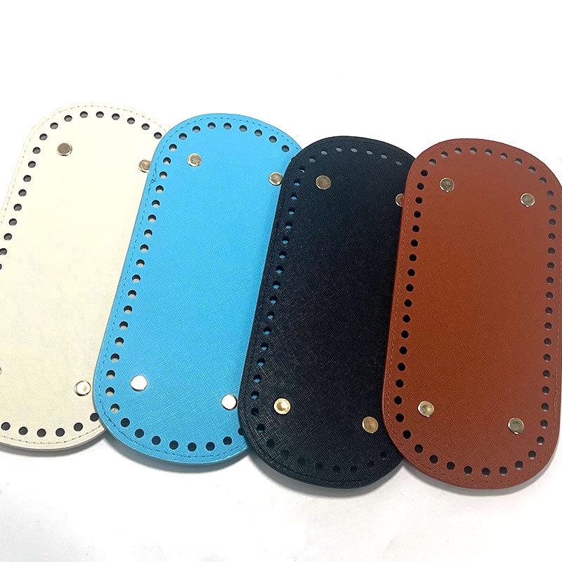 

22см x 10см Овальное дно для сумки из ПУ-кожи для вязания крючком 22cm*10cm