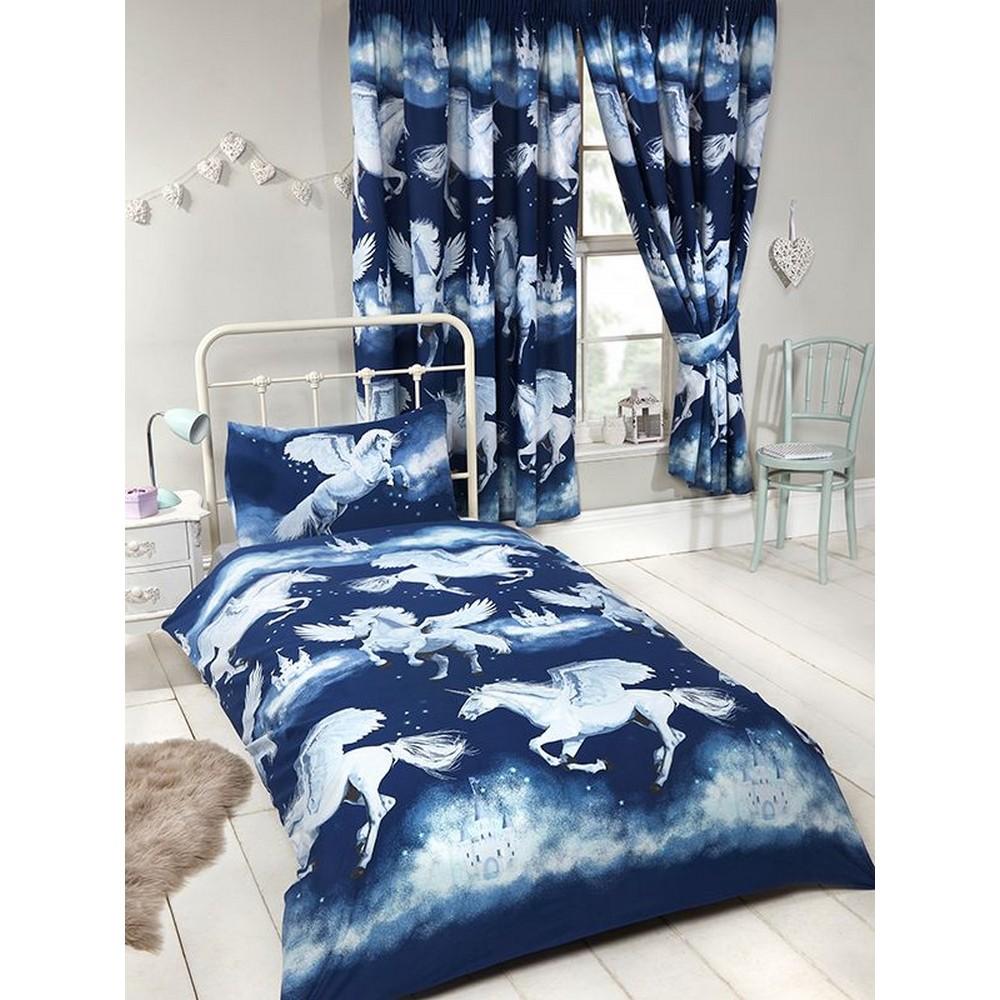 Bedding & Beyond Stardust Unicorn Duvet Cover Set