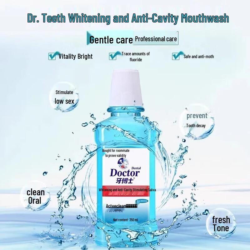 Dr. Tooth Whitening & Anti-Cavity Mouthwash