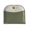New Women's Small Wallet Mini Solid Color Versatile Change Bag Color Matching Large Capacity Simple Fashion Wallet