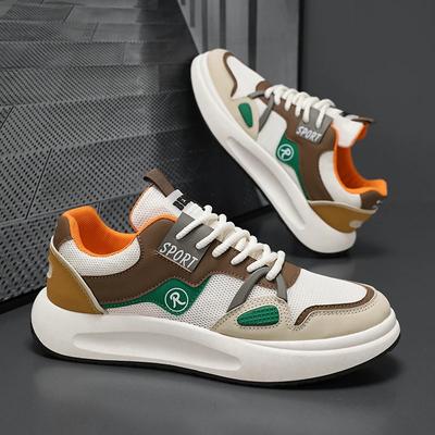 Men's Mesh Casual Sneakers New Comfortable Breathable Platform Shoes Designer Mens Soft Sole Running Shoes Tenis Masculino