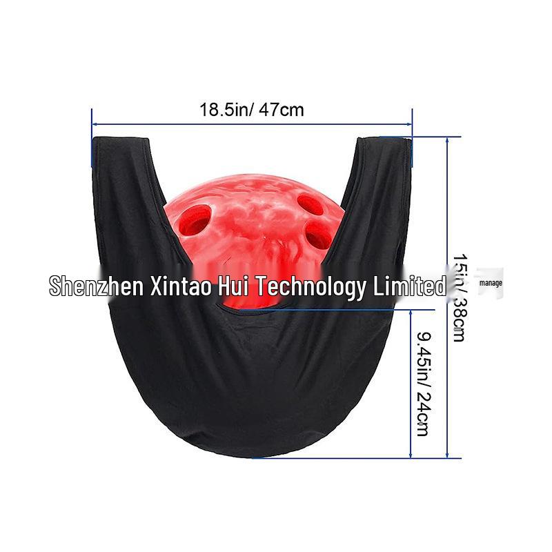 Microfiber Bowling Ball Cleaning Bag & Wiping Towel