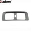 For Toyota RAV4 RAV 4 - 2024 Wood Grain Car Armrest Box Rear Air Condition Vent Outlet Cover Trim Interior Accessories