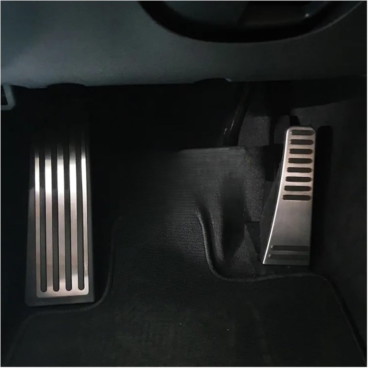 

Car Pedal Compatible For Volvo S60 V60 S90 V90 2017-2025 Foot Rest Dead Brake Gas Pedal Pad Cover Set Accessories Non-Slip Stainless Steel