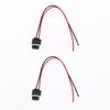 1 Set 2-polig 52116-0241 52117-0241 52117-0243 Wasserdichter Stecker AC-Baugruppe Automobil Rückspiegel Blinker Kabelbaumstecker