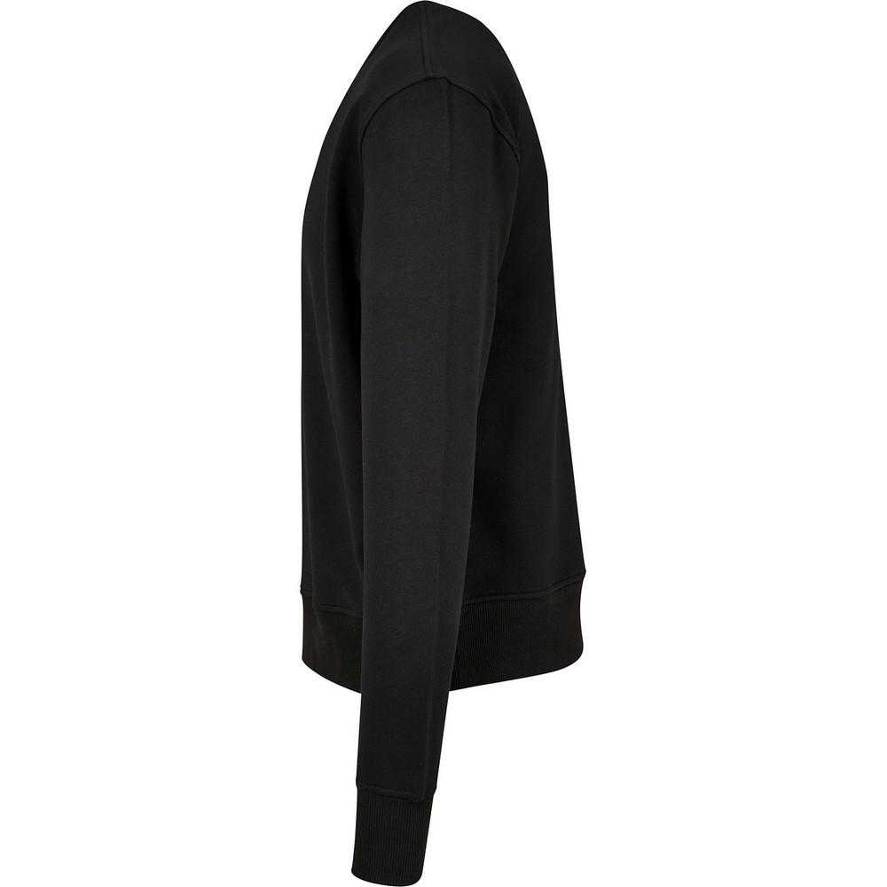 Build Your Brand Mens Premium Crew Neck Oversized Sweatshirt