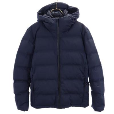 Giacca imbottita senza cuciture M Blu Navy Uomo Usato