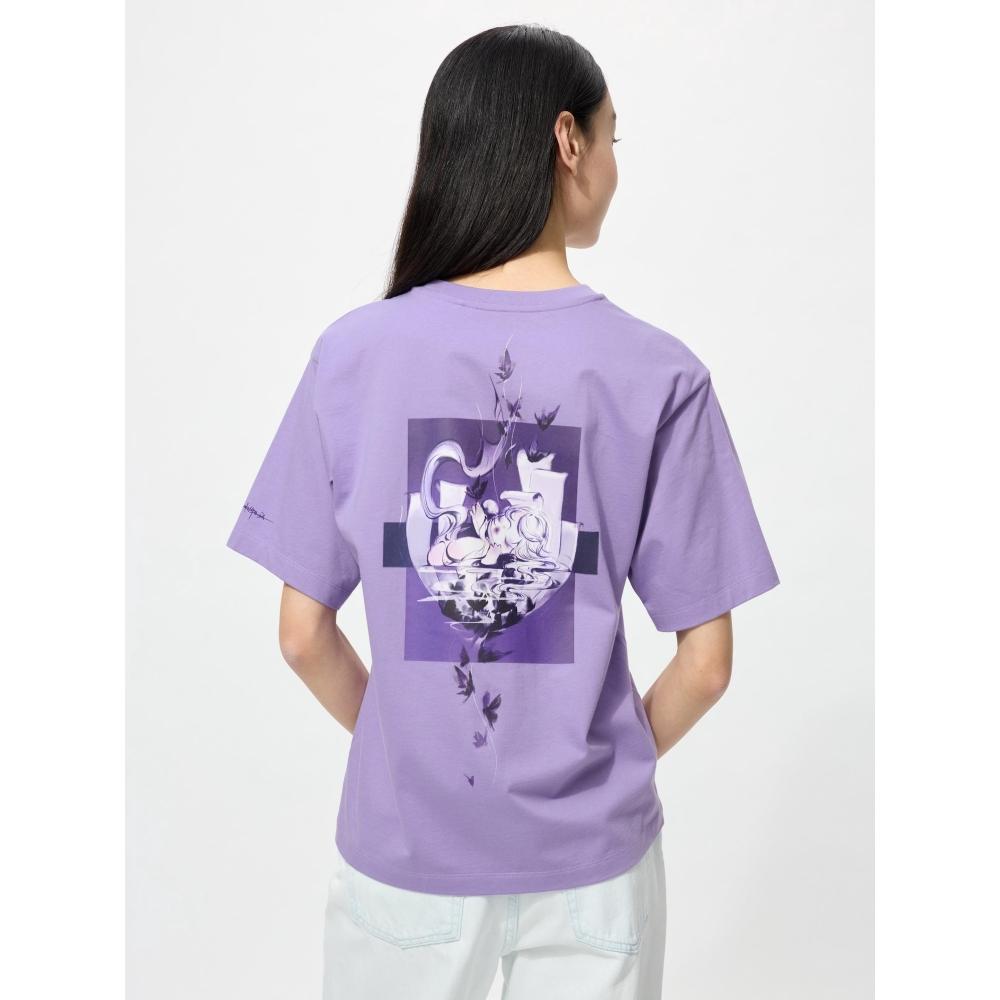

Uniqlo Япония Pop Mart Ut 73 PURPLE/S
