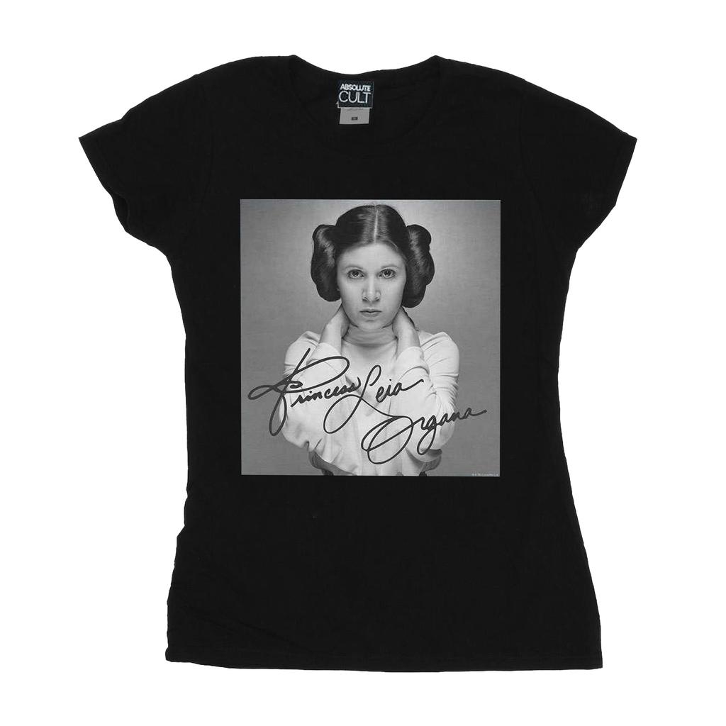 Star Wars Womens/Ladies Princess Leia Organa Cotton T-Shirt
