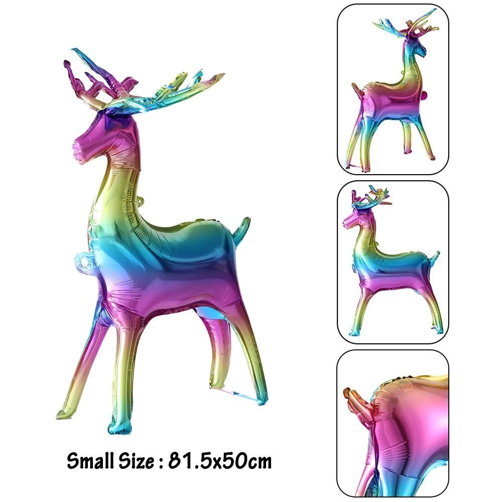4D Cute Foil Balloons Xmas Party Ornaments Balloons  Home New Year Party Supply
