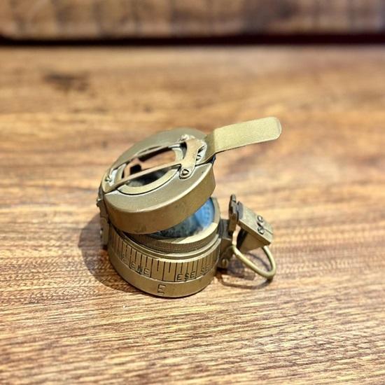 10.16 Cm Nautical Military Brass Field Compass