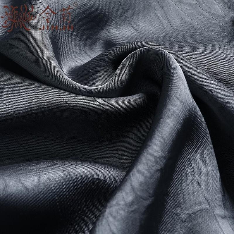 Men's Summer Ice Silk Chinese Tang Suit Set