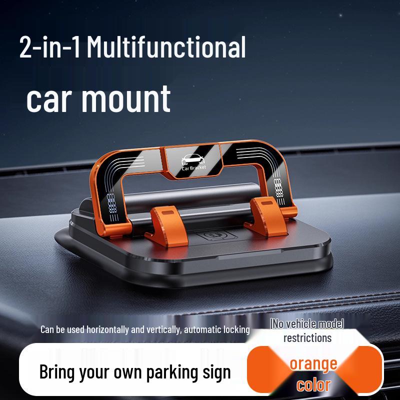 

Multifunctional Car Dashboard Phone Holder & Temporary Parking Number Plate