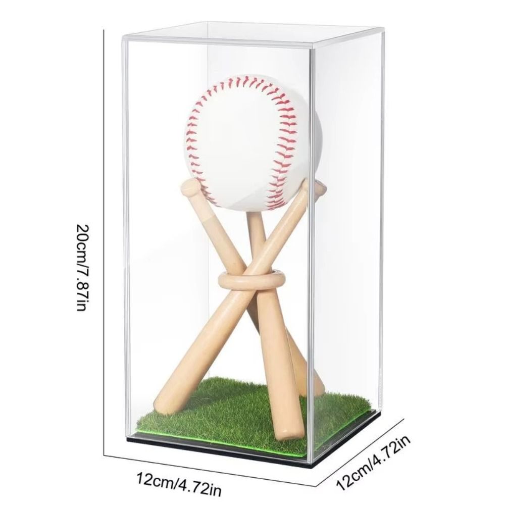UV Protection Baseball Display Stand Dustproof Baseball Holder Case  Autograph
