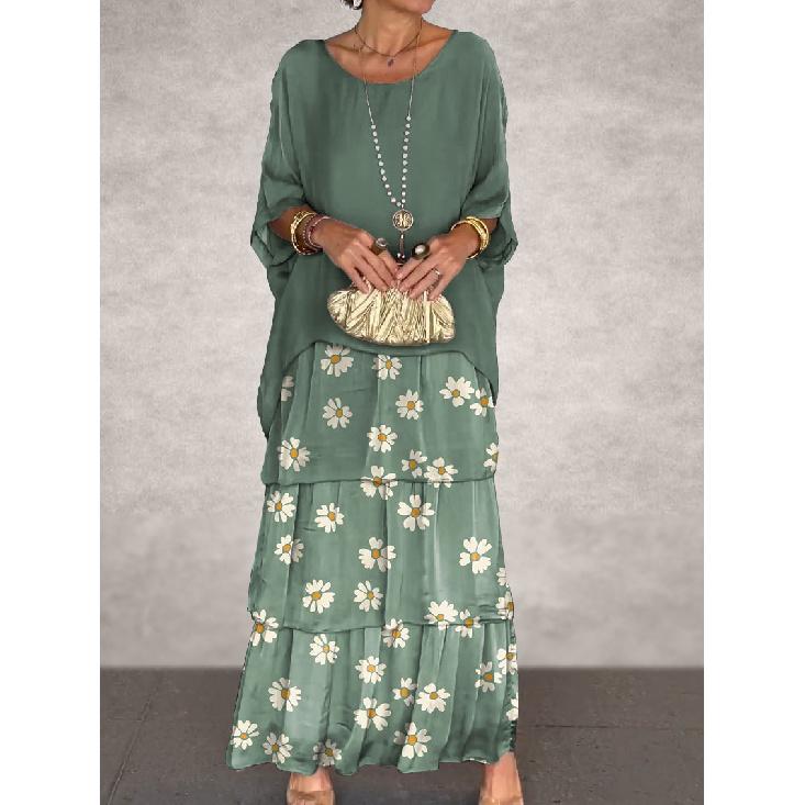 New Year Summer Vacation Beach Music Festival Commuting Work Comfortable Sexy Elegant Women'S Fashion Printed Dress