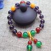 Crystal Bead Bracelets, Chalcedony Bracelets for Women, Couple Small Accessories, Handmade Bead Jewelry, Yiwu Small Goods