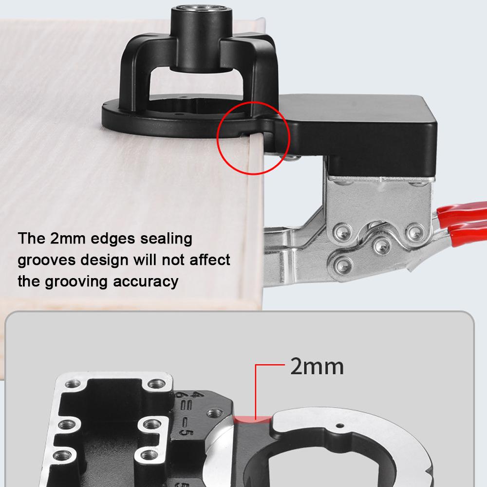 35mm Carpenter Woodworking Hole Opener Cerniera Foratura Apricerniera Lega di Alluminio Punzonatrice Cerniera