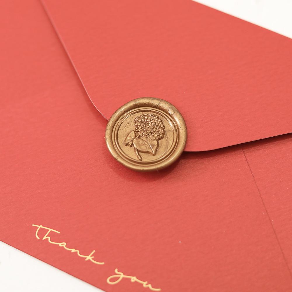 Wax Seal Stickers for Wedding Invitations and Envelopes