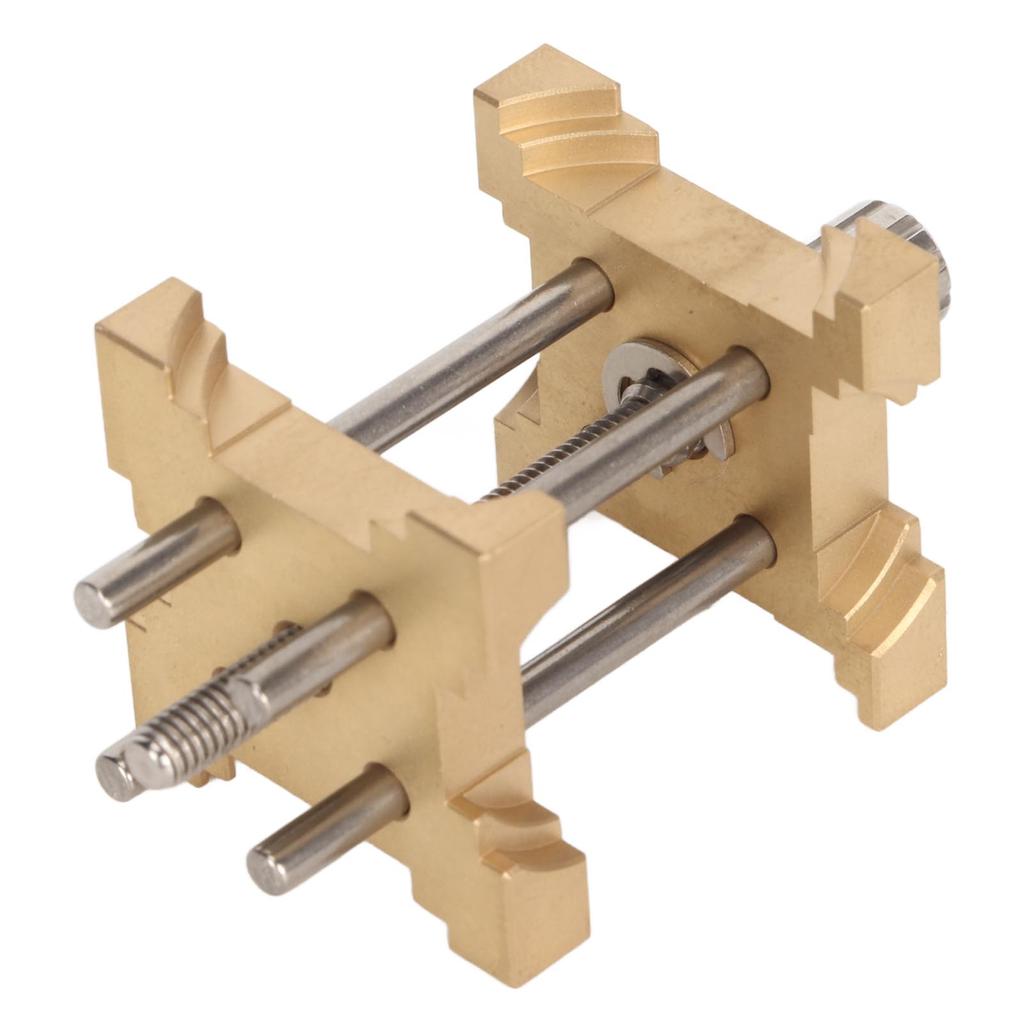 Watch Movement Holder Fixed Base Adjustable 4 Sided Watchmaker Clamp Repair Tool for Repair Remove Fix for Jewelry