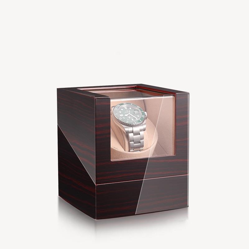 Watch Winder Box for Automatic Watches Mechanics Watch Box Automatic Winder Use USB Cable / with Battery Option Wooden Box