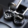 Car Ashtray with LED Light Cigarette Smoke Remover Car Ashtray Auto Accessories for Jeep Cherokee Wrangler Compass Patriot AKM1