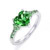 Love Ring for Women - Fashionable Wedding Elegant Heart-shaped Ring - Bride's Proposal Ring