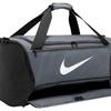 Nike Brasilia 9.5 Training Duffel Medium 60L Bag Iron Grey/Black/White Casual DH7710-068