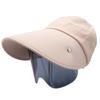 Sun Protection Women Sun Hat Face Mask Tea Picking Hat Elegant Sunscreen Bucket Hat  Ladies/Girls