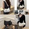 2024 New High-style Fashionable Lightweight Luxury Unique Shoulder Bag In Black And White