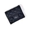 New women's wallet rhombus simple girls multi-card anti-degaussing student change bag