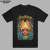 Pop Band SUBLIME T-Shirt Men's Summer Sweat-absorbing Breathable Top Cotton Crew Neck Short Sleeve Men's Clothing