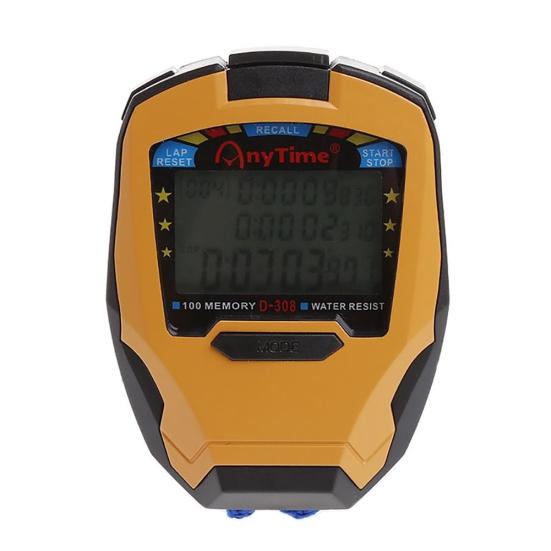 Professional Digital LCD Referee Running Sport Timer Counter Stopwatch Alarm