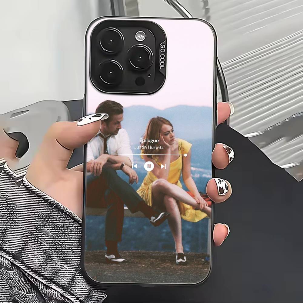 Film La La Land Phone Case For iPhone 17,16,15,14,13,12,11 Plus,Pro Max,XS,Colorful Silver Black Cover