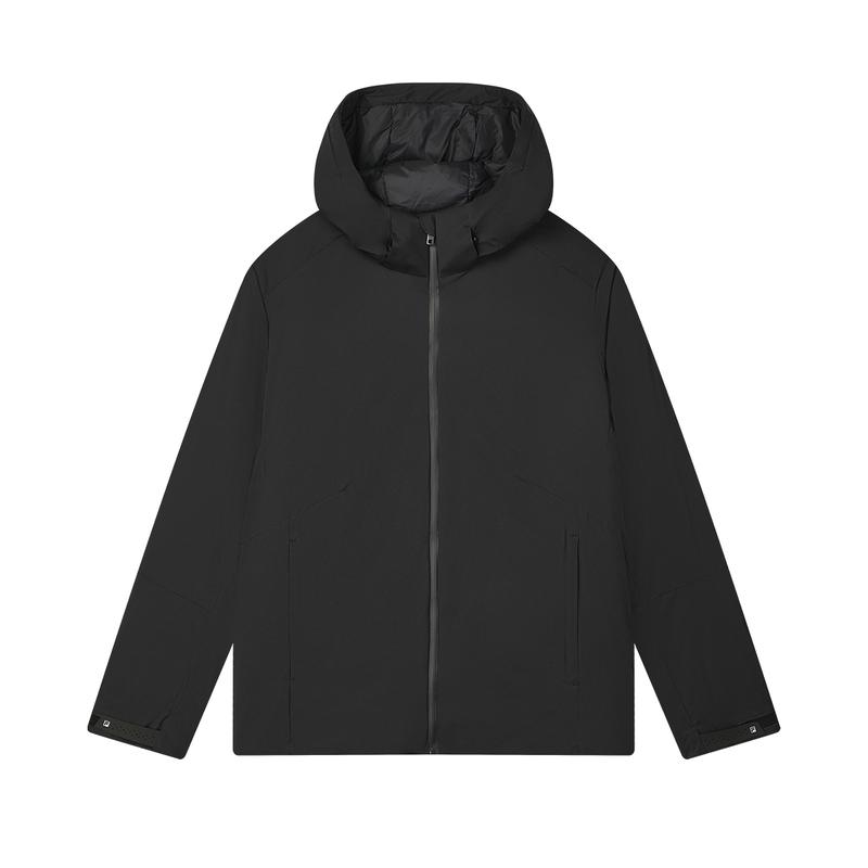FILA BLUE Down Jacket Men's Jet Black F11M442918FBK