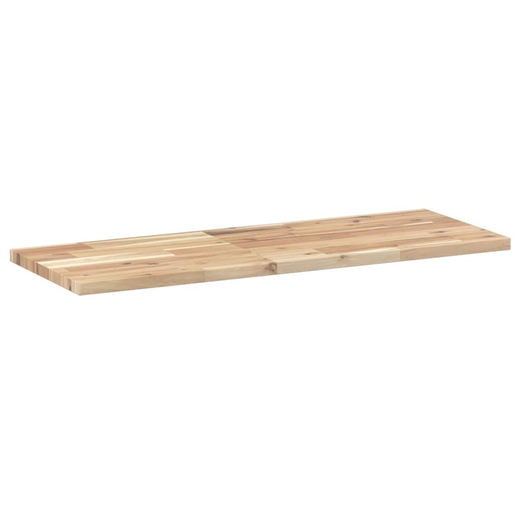 Floating Shelf 100 x 30 x 2 cm Solid Acacia Wood Untreated
