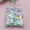 Accesorii Material bijuterii lucrate manual Minge fluture 100 buc DIY Acrilic Cu margele Scrisoare Colier cu flori Bratara