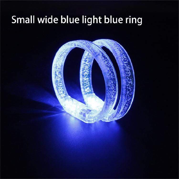 6pcs Colorful Light Up Party Glowing Bracelets Stylish Plastic LED Wristbands Birthday Party Wrist Bands Ornament