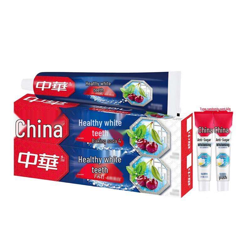 

Zhonghua Healthy White Baking Soda Toothpaste Combo