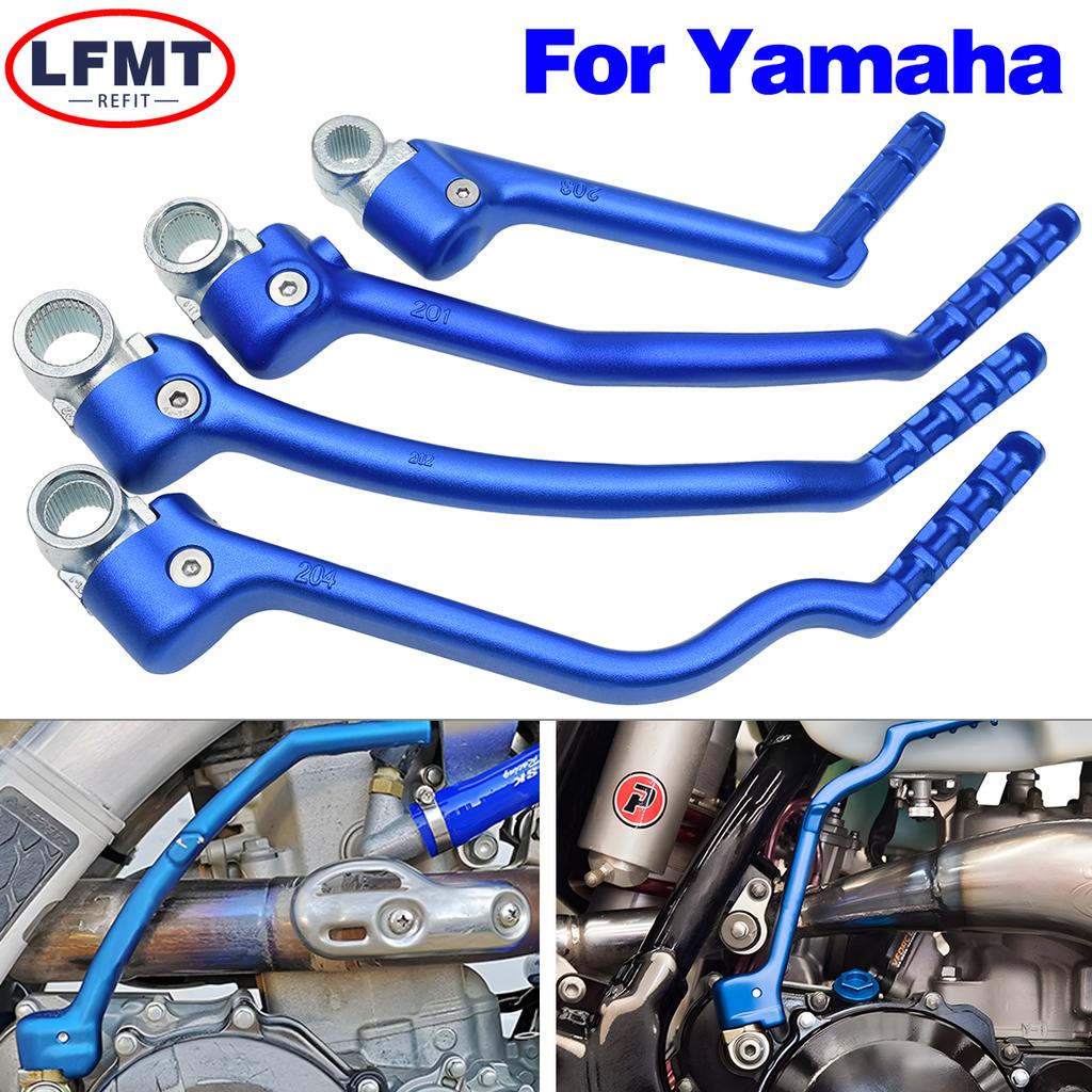 For Yamaha YZ WR 125 YZ250 YZ250F YZ250X YZ250FX YZ450F YZ450FX WR450F Motorcycle Forged Kick Start Lever Pedal Levers 1986-2023