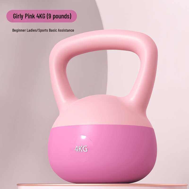 Women's & Men's Soft Kettlebell for Fitness, Squat, Glute, and Strength Training at Home