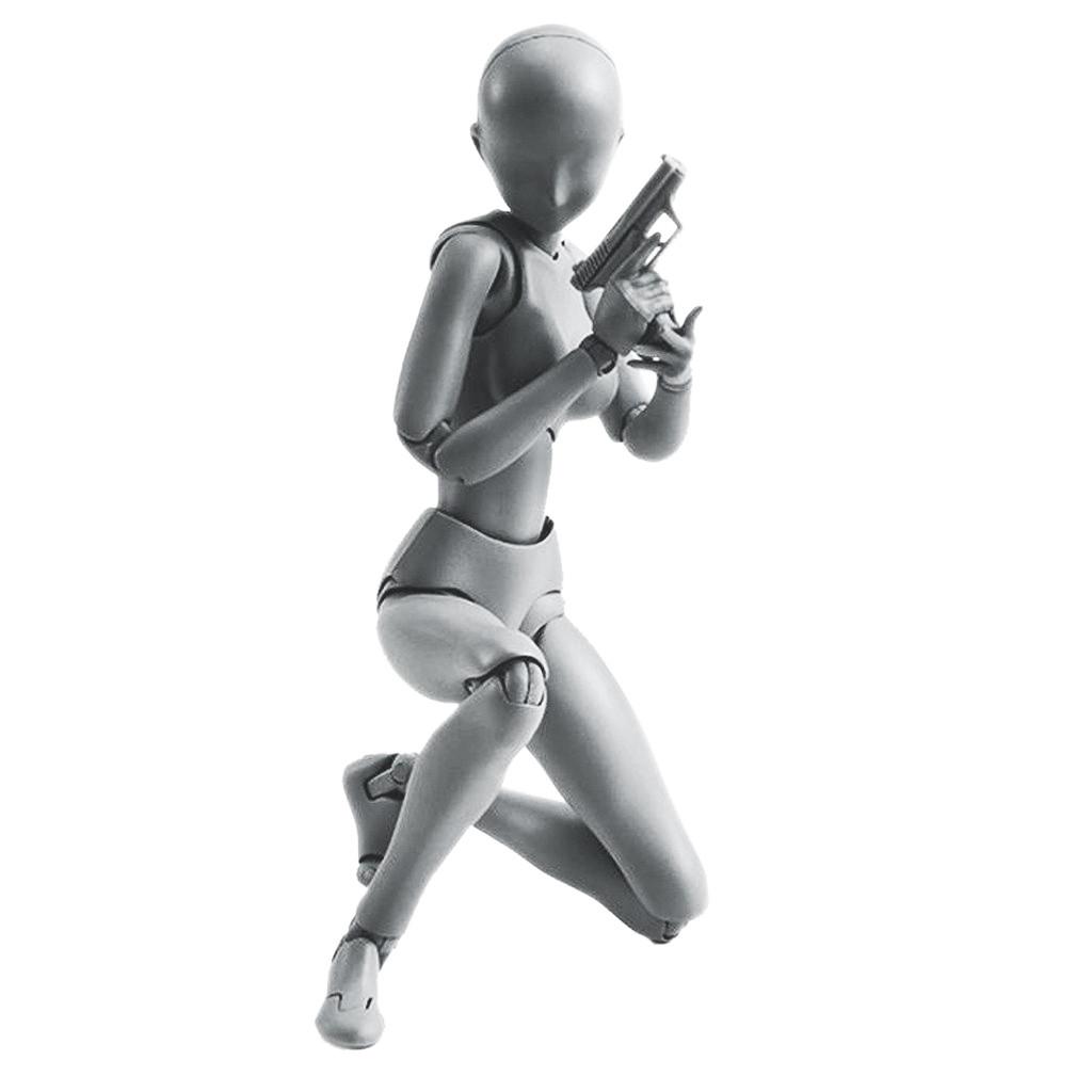 Drawing Figures For Artists Action Figure Model Human Mannequin Man Woman Kits