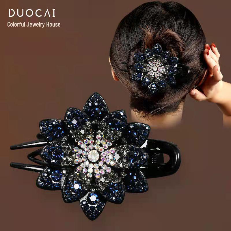 Strass Schnabelspange Klaue: Hochsteckfrisur Fixierer Haarklammer & Haarnadel Kopfschmuck