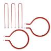 High Efficiency Heating Tube for Incubator Hatching Machine Metal O Electric Element Accessory