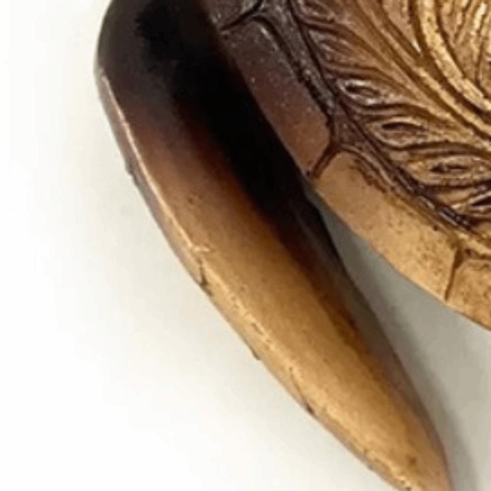 Resin Material Garden Turtle Statue Dark brown Hand Carved Sculpture Resin Turtle Figurine Garden Two Turtles