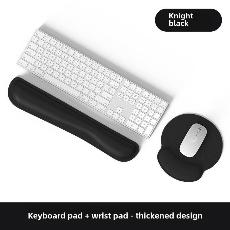 High-Value Silicone Memory Foam Wrist Pad - Non-Slip Cloud Girl Design for Office Mouse Use