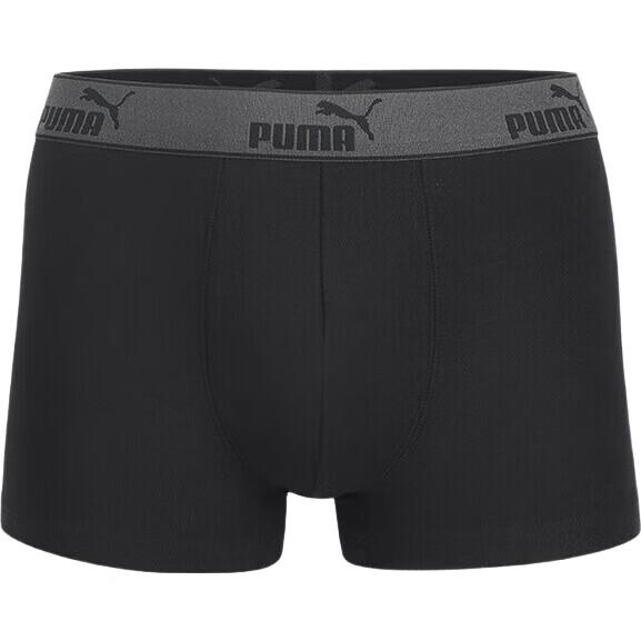 PUMA Men's Underwear, Basic Style, 95% Cotton Breathable Sports Boxer Briefs, 3-Pack