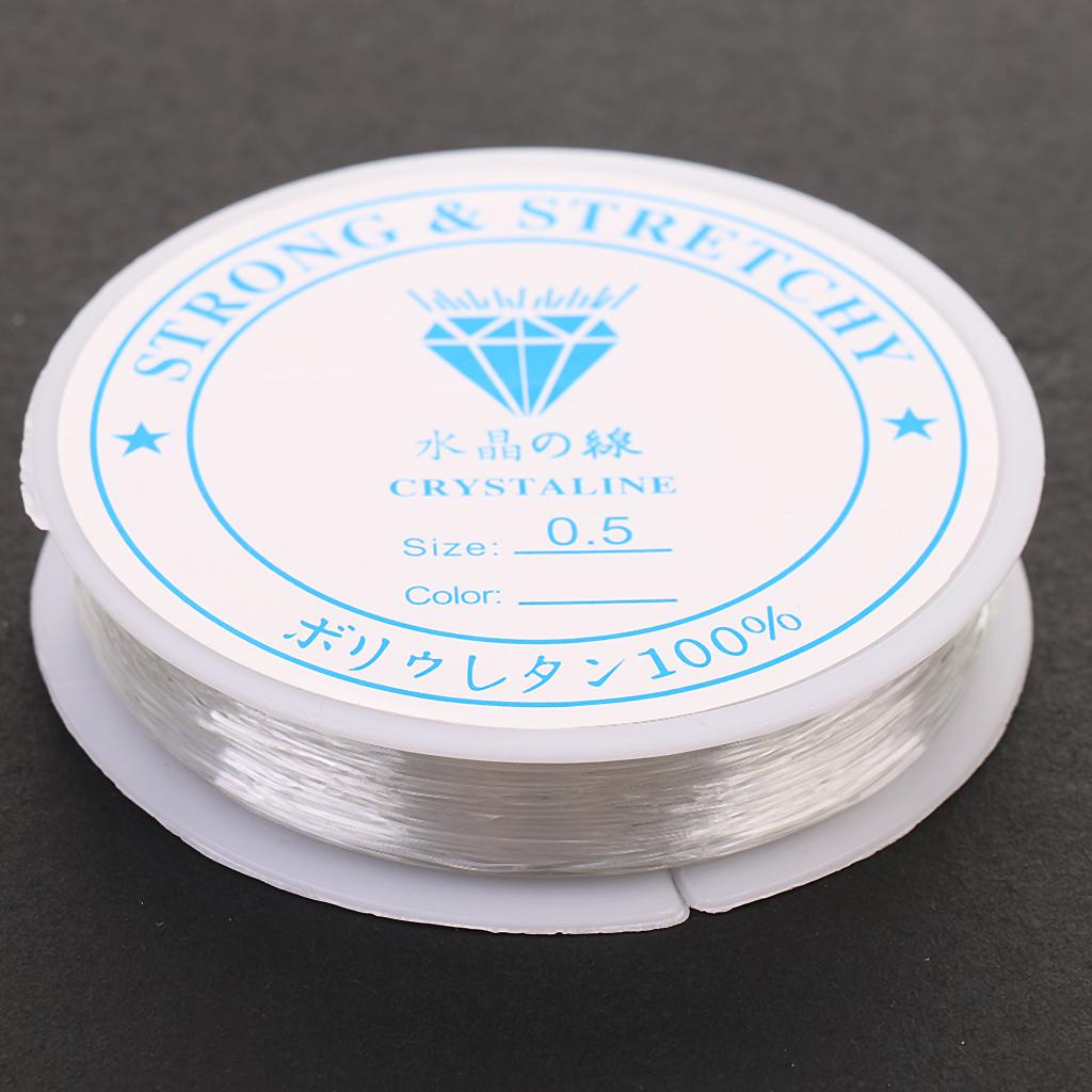 

Дизайн-проект ювелирных украшений - Прозрачный эластичный шнур из эластичного волшебного бисера 0.5mm