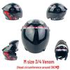 Venom Custom Bear Doll: Model Locomotive, Motorcycle Helmet, Car Pendant, Mini Figurine