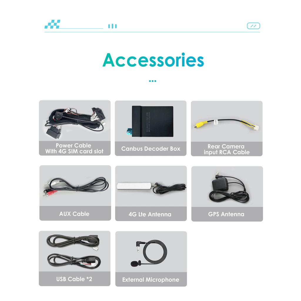 OSSURET Dla BMW X1 F48 (2016-2017)NBT z nawigacją GPS, radiem samochodowym, odtwarzaczem multimedialnym, bezprzewodowym Carplay, Android Auto, inteligentnym ekranem