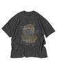 TRAVEL Vision Art Pigment Short Sleeve T-Shirt Black Charcoal